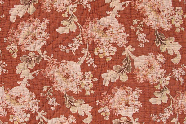 Flowered fabric