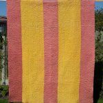 Pink and Yellow quilt