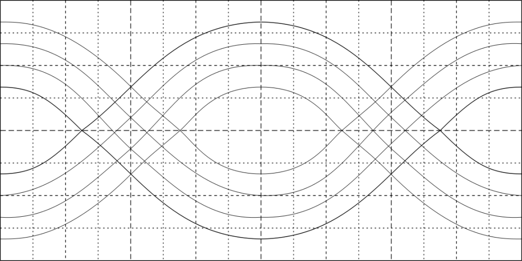 Rounded cable design; same length as next image, but fatter.