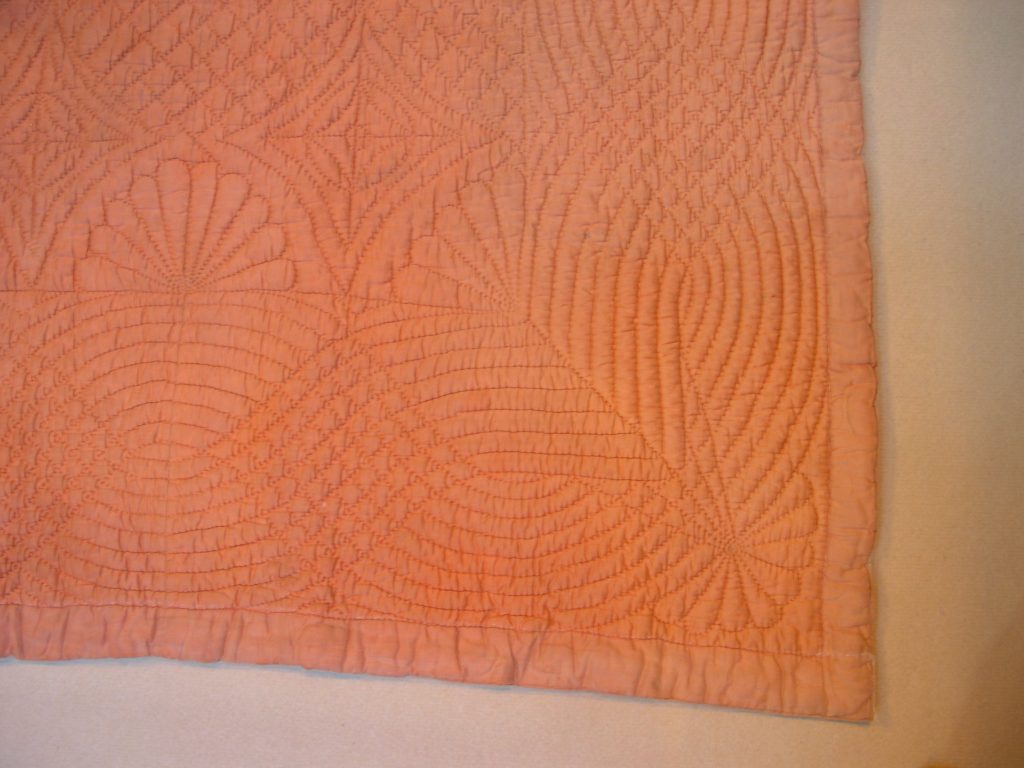 Quilted corner design